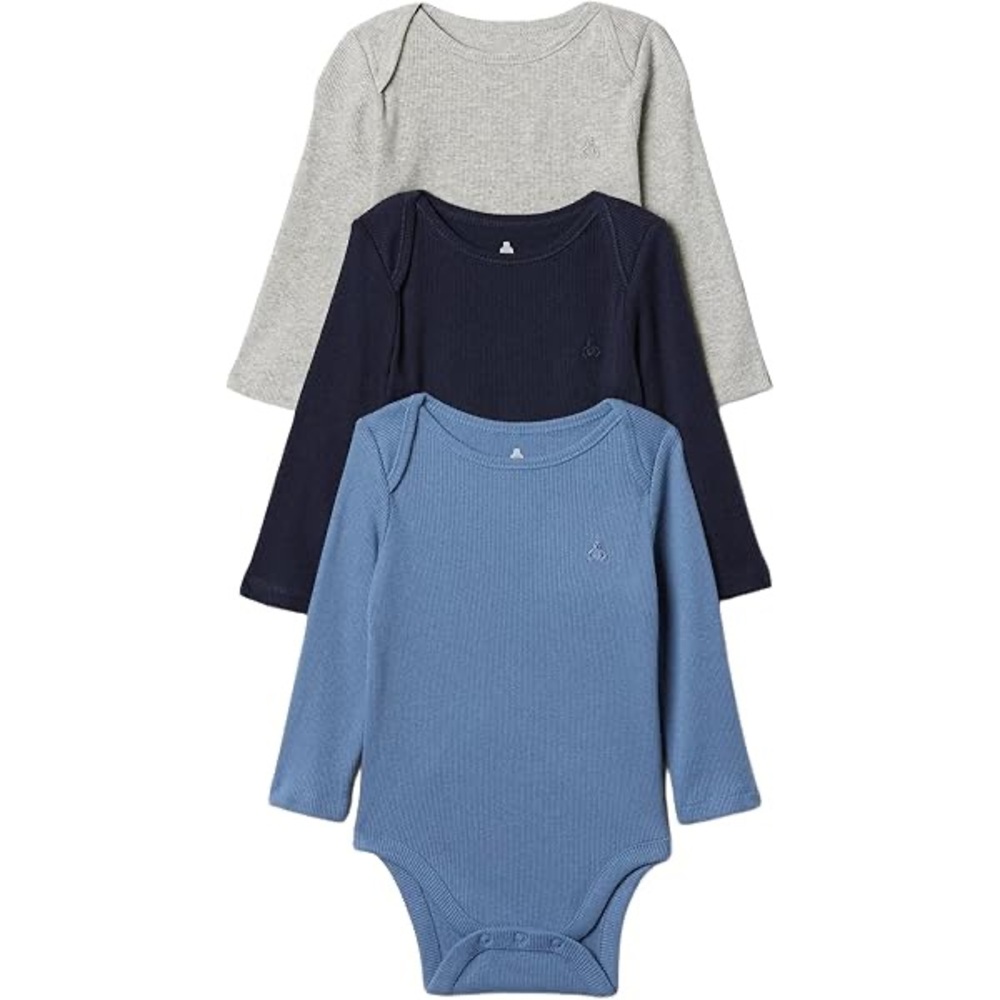 GAP Kids Bodysuit Set - Blue, Navy, and Gray baby gap
